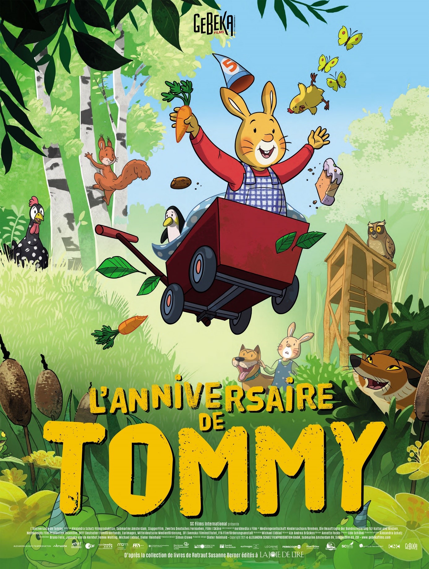 Affiche du film l’anniversaire de Tommy de Michael Ekblad 