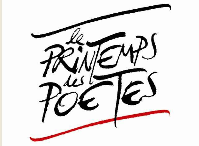 logo de l'événement le Printemps des poètes