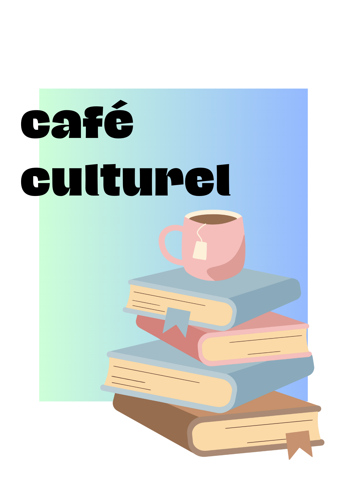 Affiche Café culturel